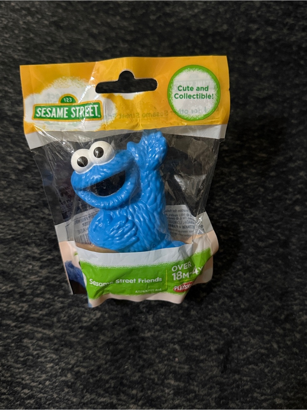 Title Playskool Sesame Street Friends Cookie Monster Figure
